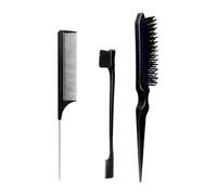 Lot de 3 peignes de coiffage faciles à utiliser pour les professionnels