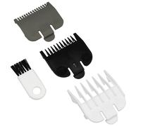Lot de 3 peignes de fixation professionnels pour tondeuse à cheveux Wahl Standard Magic Clip Super Taper 8148/8504/1919/8591