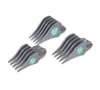 Lot De 3 Peignes De Limite 32 Mm, 38 Mm Et 51 Mm, Compatibles Avec WAHL, Protège-tondeuses À Cheveux, For Salon De Coiffure, Peignes Guides De Coupe, Accessoires For Tondeuses Électriques(Gray)
