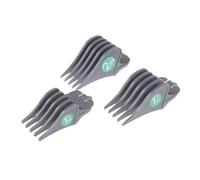 Lot De 3 Peignes De Limite Universels For Tondeuse À Cheveux, Compatibles Avec WAHL, Accessoire De Tondeuse Professionnelle, Taille De Remplacement For Barbier: 32/38/51mm(3pcs-GRAY)