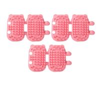 Lot de 3 peignes de toilettage d'angle muraux pour chats pour chien et meubles de protection pour table de massage des jambes, brosse d'angle de massage pour le toilettage