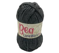 Lot de 3 pelotes de laine acrylique BEA - 100 % acrylique, 100 g chacune - Doux, aiguilles 6-7, crochet 7 - Idéal pour tricot et crochet (3, 43)