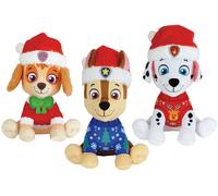 JEMINI | Lot de 3 Peluches Pat'Patrouille | 17 Cm | Chase, Marcus Et Stella | Dès La Naissance | Peluches Douces Lavables en Machine | Idée Cadeau Bébé pour Noël Ou Anniversaire | 024598