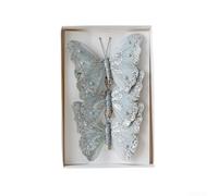 Lot de 3 pendentifs en tissu pour sapin de Noël - Accessoires de décoration de vacances - Convient pour divers lieux festifs (E)