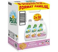 [LOT DE 3] PERSIL Lessive liquide Bouquet de Provence - 3x38 lavages soit 114 lavages