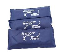 Lot de 3 Petites Compresses De Gel Froid - 120 grammes - 15x7cm - Gel Hautement Refroidissant - Couverture Robuste En Nylon - Parfait Pour Les Bains Dérivatifs