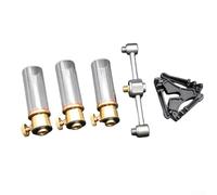 Lot de 3 petites lanternes à gaz portables réglables pour la randonnée, pour l'extérieur