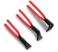 Lot de 3 petites pinces pliantes 0°, 45°, 90°, pince à cintrer pour tôle, largeur de 22 mm, mini pinces à main pour plier et aplatir les tôles