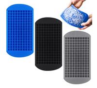 Lot de 3 petits bacs à glaçons, mini bacs à glaçons, bac à glaçons en silicone, bac à glaçons, petite machine à glaçons, moule à glaçons