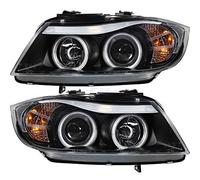 Lot de 3 phares E90 E91 CCFL Angel Eyes Berline Touring année de construction 05-08