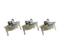 Lot de 3 pièces de commutateur de support de brosse de carbone pour moteur de perceuse électrique 775 750 755, accessoires de rechange en plastique et métal pour réparation d'outils électriques 12-24