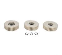 Lot de 3 pièces de moteur de vélo électrique, 36 dents en nylon avec roulement 608, conçues pour une utilisation durable et une meilleure performance du moteur
