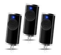 Lot de 3 pièces de rechange pour émetteur portatif Hörmann, ouvre-porte de garage 868,3 MHz, 2 canaux, compatible avec hörmann HSE2-868-BS, HSE-4-868-BS, HS4-868-BS, HS1-868-BS, HSS4-868-BS, HSP4-868