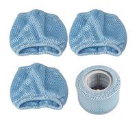 Lot de 3 pièces de rechange pour spa Mspa, cartouches filtrantes avec filets de protection pour spa Mspa, cartouche filtrante de rechange pour piscine gonflable Mspa