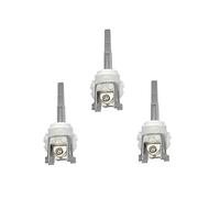 Lot de 3 pièces for brosses à dents électriques étanches à tête plate HX6310/HX6530/HX6512/HX6610/HX6710/HX6910/HX9140/HX9340 : tige de liaison de réparation.