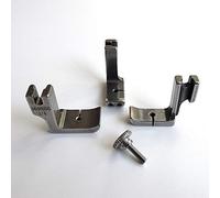 Lot de 3 pieds à double passepoil pour Juki Ddl-127 555 8300 8500 8700 Tl98E Brother B755 Singer 191D Consew 230 ++