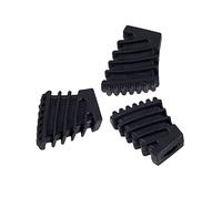 Lot de 3 pieds en caoutchouc pour batterie - Petits embouts en caoutchouc - Pour matériel de batterie, cymbale, support de rack de batterie, pièces de quincaillerie