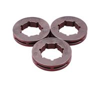 Lot de 3 pignons de chaîne for tronçonneuses 154, 254, 254XP, 257, 262, 262XP, 50, 51, 455, 460, 55, Pas de 3/8, 7 Dents, diamètre intérieur 19 mm