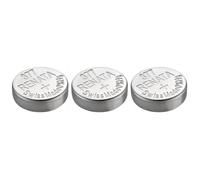 Lot de 3 Piles bouton Silver Oxyde 377 / SR626 SW 0% mercure