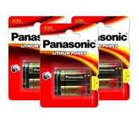 Lot de 3 Piles Photo Power 2CR5 Lithium battery 6V 2 CR 5