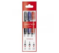 Lot De 3 Pinceaux À Réservoir D'eau - Caran D'ache