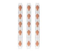 Lot de 3 pinceaux de maquillage 5 sections amovibles pour un nettoyage sans effort Compact Voyage