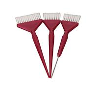 Lot de 3 pinceaux de teinture pour cheveux - Pour salon de coiffure - Pinceau de teinture pour cheveux