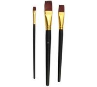 Lot De 3 Pinceaux Plats N°6/12/20 - Surdiscount