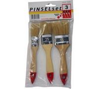 Schuller Eh'klar Pinceaux plats 70395 – Lot de 3, largeurs 25, 35 et 50 mm