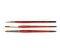 Lot de 3 pinceaux ronds Kaërell S Raphaël n 0, 4 et 6 série 8394