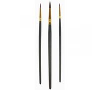 Lot De 3 Pinceaux Ronds N°2/6/12 - Surdiscount