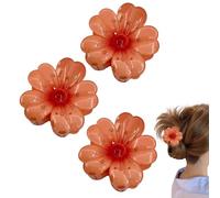 Lot de 3 pinces à cheveux en forme de hawaïen pour filles et sœurs