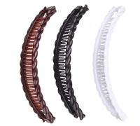 Lot de 3 pinces à cheveux vintage avec pince banane et pinces à cheveux épais pour femmes et filles