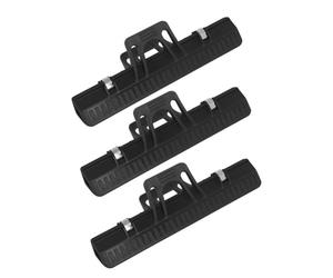 Lot de 3 pinces à partitions pour piano guitare violon support de page pour livre de musique et catalogue, pince à ressort en plastique 15 x 5 cm, compatible avec fixation de partition, couleurs