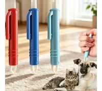 Lot de 3 pinces à tiques mécaniques en plastique pour chien ou chat