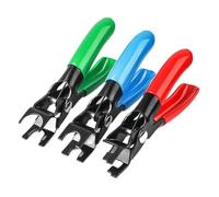 Lot de 3 pinces de déconnexion de conduite de carburant automobile en alliage forgé, outil de retrait rapide de tuyau avec design à ressort et mâchoires de protection pour réparation de voiture