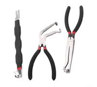 Lot de 3 pinces de déconnexion de qualité professionnelle, idéales pour les tâches de conduite de carburant et de connecteur automobile