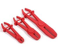 Lot de 3 pinces de serrage en nylon flexible pour tuyau de frein, carburant, eau Pince de serrage manuelle 3 tailles universelles - Pour systèmes refroidissement carburant et autres conduites
