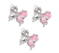 Lot de 3 pinces de serrage papillon pour jeans - Outil de réglage pour femme - Accessoires de mode pour jeans