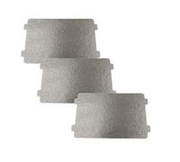 Lot de 3 plaques réfléchissantes pour four à micro-ondes compatibles avec Beko MOC20100WFB, MOC20100SFB, MOC20100BFB - Plaque de couvercle pour micro-ondes - Code original - 9178018233