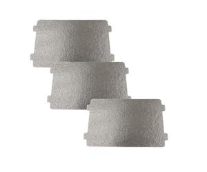 Lot de 3 plaques réfléchissantes pour four à micro-ondes compatibles avec Beko MOC20100WFB, MOC20100SFB, MOC20100BFB - Plaque de couvercle pour micro-ondes - Code original - 9178018233