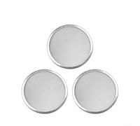 Lot de 3 plateaux à pizza ronds antiadhésifs en alliage d'aluminium de 30,5 cm conçus pour une résistance uniforme à la chaleur et à la rouille