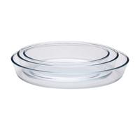 Lot de 3 Plats à Four Ovales