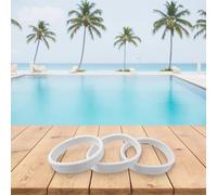 Lot de 3 pneus de nettoyage de piscine pour Polaris Sweep 180 280 pour modèles 360 380 C10 en caoutchouc pour entretien de piscine
