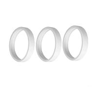 Lot de 3 pneus de rechange en caoutchouc Polaris C10 pour nettoyeurs de piscine robotiques 180/280/360/380, roues blanches pour une performance optimale, une installation