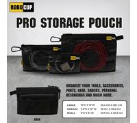 Lot de 3 pochettes de rangement zippées pour RoboCup Pro