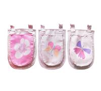 Lot de 3 Pochettes "Pino Birdy" 52cm Rose