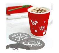 BigBuy Outdoor Pochoirs de Noël 144499 - Lot de 3