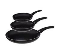 Lot de 3 poêles 20/24/28 cm revêtement anti-adhésif Secret de gourmet