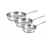 Lot de 3 poeles inox 20/24/28cm Athéna TRI-PLY Pradel Excellence PCUI100001